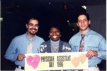(L-R) Eduardo L. Rios, Camille Bosquet, and Rudy Alonso, 1996