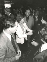 Rosalynn Carter shaking hands with PAs, NOLA, 1980
