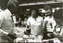 Anita Austin, Randy Perkins, and Lois Bernstein, D.C. Conference, 1982
