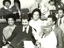 Peter Rosenstein, AAPA Executive Director, receiving award, 1982