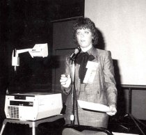 Shirley Paine, 1985.