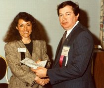 Marilyn Fitzgerald and Paul Robinson, 1989