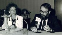 Susan Reich and Bruce Fichandler, 1990