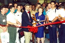 Ribbon-cutting ceremony, 1995