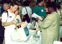 Exhibit hall, 1995