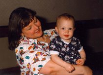 Unidentified woman PA with baby girl, 1996