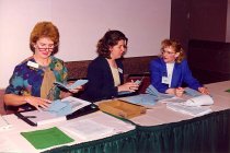 APAP Staff counting ballotts, 1997