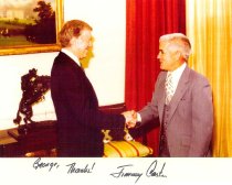 Jimmy Carter and George McCullough