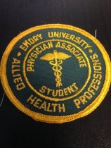 Emory University Student PA Program Patch
