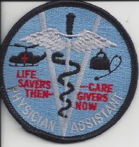 Life Savers Then -- Care Givers Now Patch