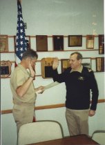William H. Feyh Promotion to LCDR