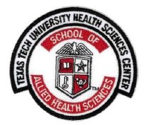 Texas Tech University PA Program Patch 1999-2013