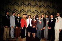 First Lady Rosalynn Carter Posing with AAPA Leadership, 1980