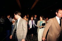 First Lady Rosalynn Carter Walking with George McCullough, 1980