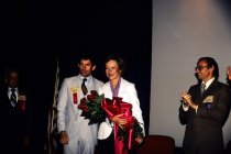First Lady Rosalynn Carter, Ron Ross, and E. Carl Fasser, 1980