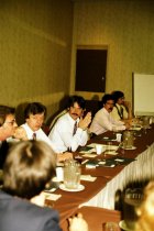 PAs and AAPA Staff Discussing at Committee Meeting, 1980