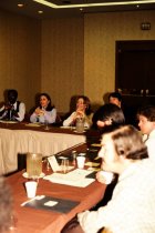 Staff Table at AAPA Committee Meeting, 1980