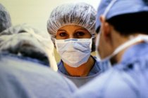 AAPA Promotional Photos - PA in Scrubs Looking at Camera, undated