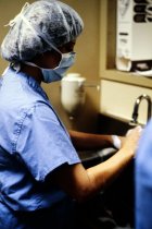 AAPA Promotional Photos - PA Scrubbing Hands, undated