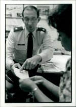 David Gwinn with a Patient