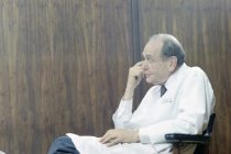 Dr. Eugene Stead Jr. During Interview (3), 1987