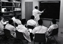 The Original Four Duke University PA Students in Classroom