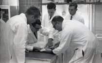 The Original Four Duke University PA Students in Class