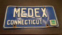 MEDEX License Plate
