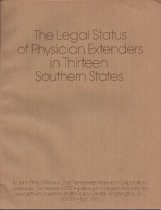 The Legal Status of Physician Extenders in Thirteen Southern States