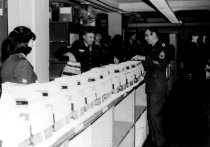 Ray Barger Jr. Receives Textbooks for New PA Course at Army MFSS, 1972