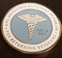 UNC PA Program for Returning Veterans Medal