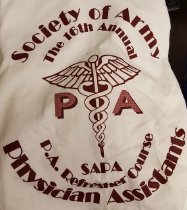 Society of Army PAs 16th Annual Refresher Course T-shirt