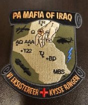 PA Mafia of Iraq Military Patch