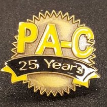 PA-C 25 Years Lapel Pin
