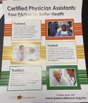Certified Physician Assistants: Your PArtner for Better Health Poster