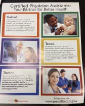 Certified Physician Assistants: Your PArtner for Better Health Poster