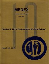 MEDEX Physician Assistant Program 1971-1981 Charles R. Drew Post Graduate Medical School 10th Anniversary Ceremony