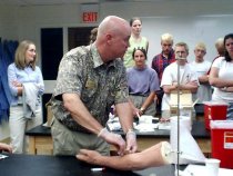 University of St. Francis PA Students in Classroom, undated