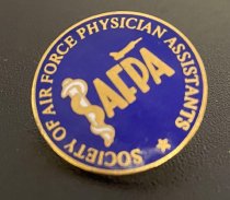 Society of Air Force Physician Assistants Blue Pin