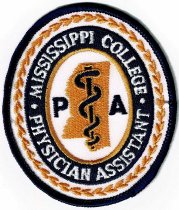 Mississippi College PA Program Patch