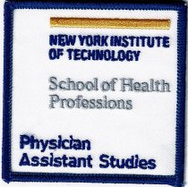 New York Institute of Technology PA Program Patch (2)