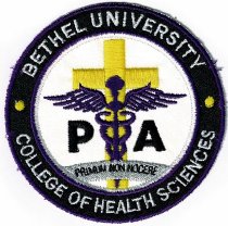 Bethel University Tennessee PA Program Patch (2)