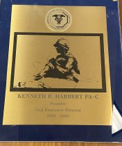 Veterans Caucus Plaque to Kenneth Harbert