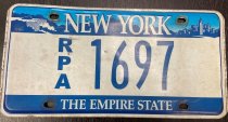 Registered Physician Assistant New York License Plate