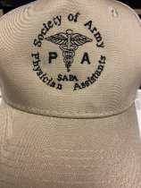 Society of Army Physician Assistants Tan Baseball Cap