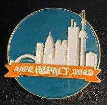AAPA Impact Annual Conference 2012 Lapel Pin
