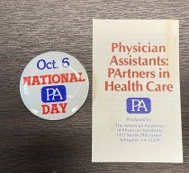 National PA Day Button, 1987