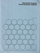 Educational Programs for the Physician's Assistant