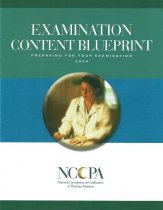 Examination Content Blueprint: Preparing for your Examination, 2004