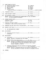 AAPA BOD Meeting Book, 1985